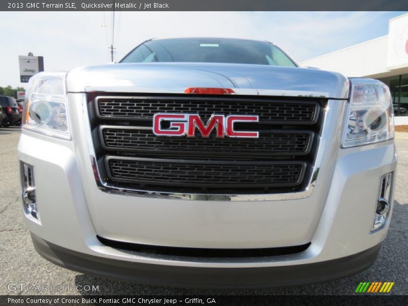 Quicksilver Metallic / Jet Black 2013 GMC Terrain SLE