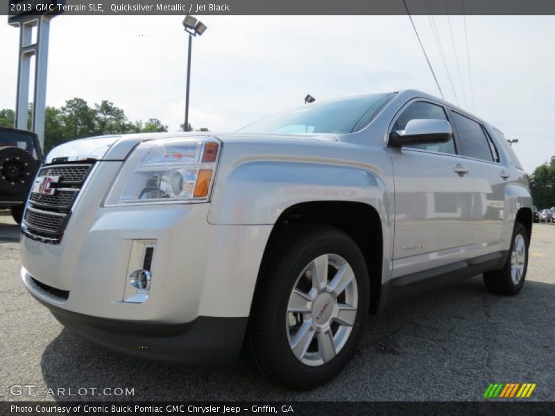 Quicksilver Metallic / Jet Black 2013 GMC Terrain SLE