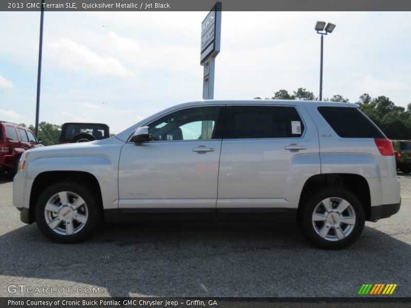 Quicksilver Metallic / Jet Black 2013 GMC Terrain SLE