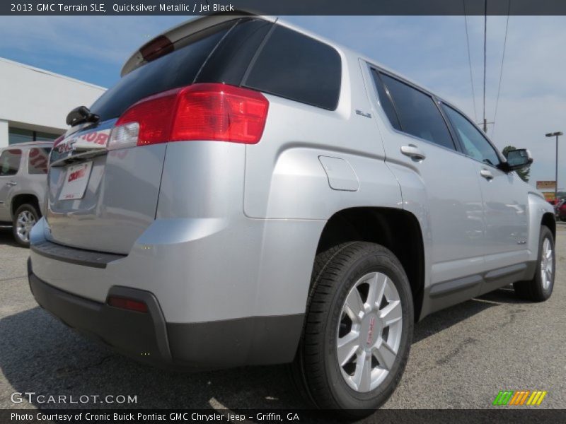 Quicksilver Metallic / Jet Black 2013 GMC Terrain SLE