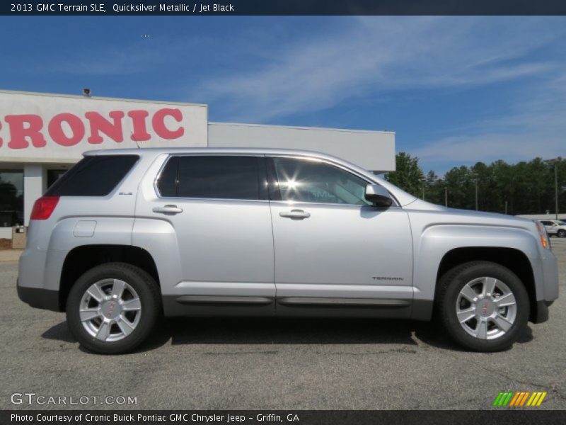 Quicksilver Metallic / Jet Black 2013 GMC Terrain SLE