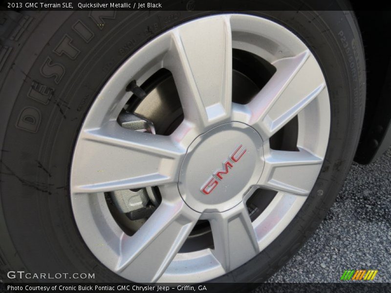 Quicksilver Metallic / Jet Black 2013 GMC Terrain SLE