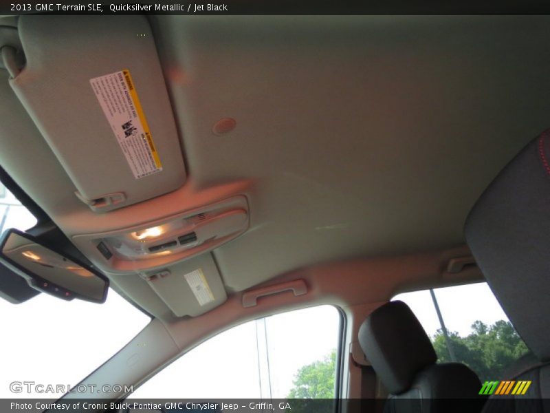 Quicksilver Metallic / Jet Black 2013 GMC Terrain SLE