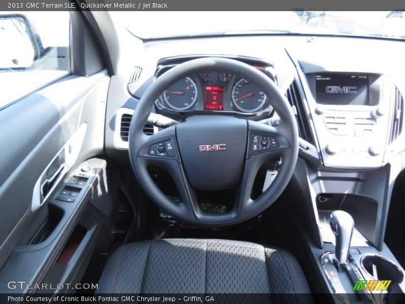 Quicksilver Metallic / Jet Black 2013 GMC Terrain SLE