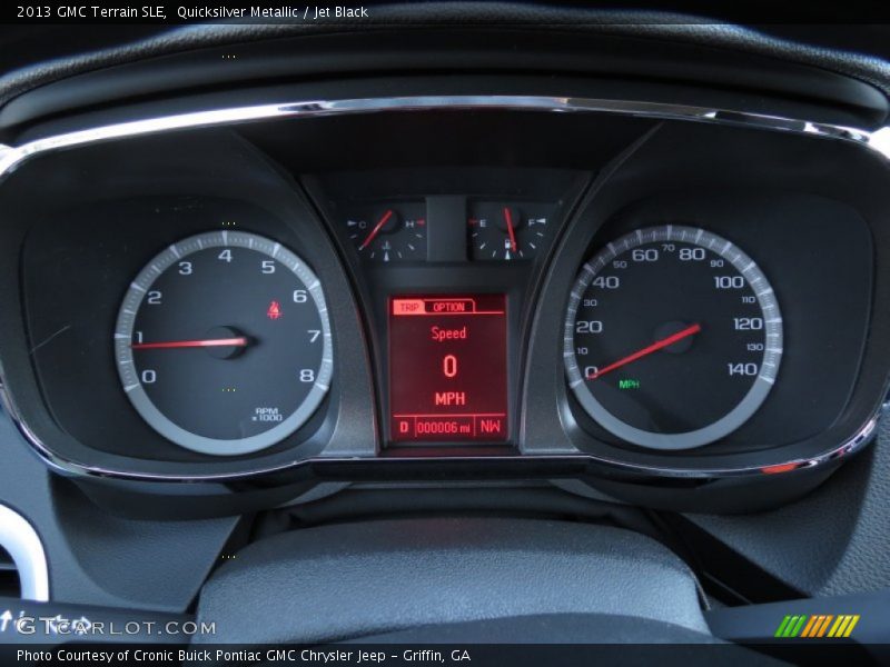 Quicksilver Metallic / Jet Black 2013 GMC Terrain SLE
