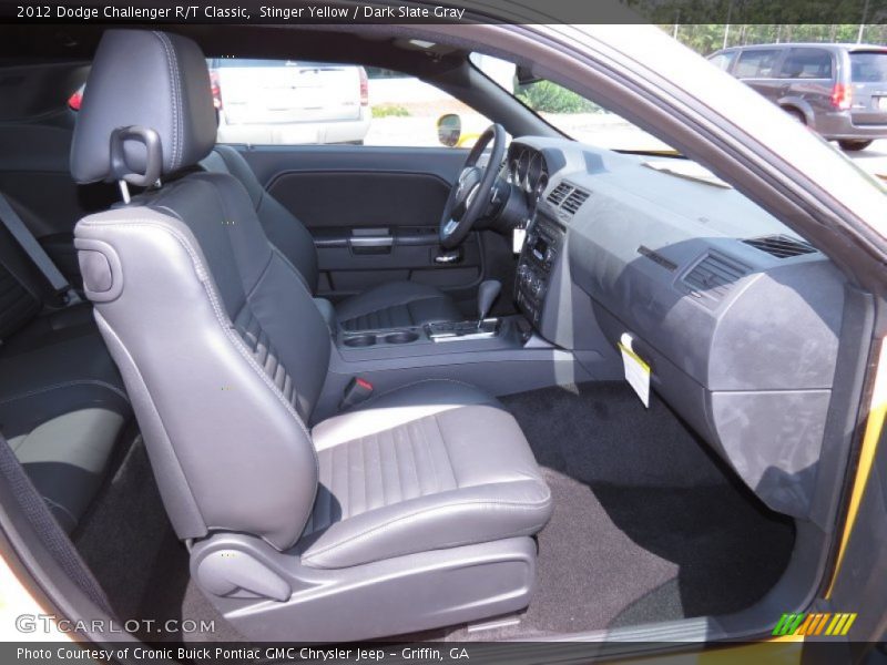 Stinger Yellow / Dark Slate Gray 2012 Dodge Challenger R/T Classic