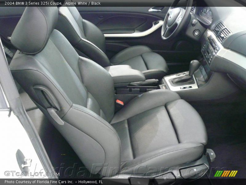 Alpine White / Black 2004 BMW 3 Series 325i Coupe