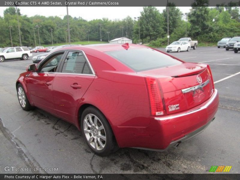  2009 CTS 4 AWD Sedan Crystal Red