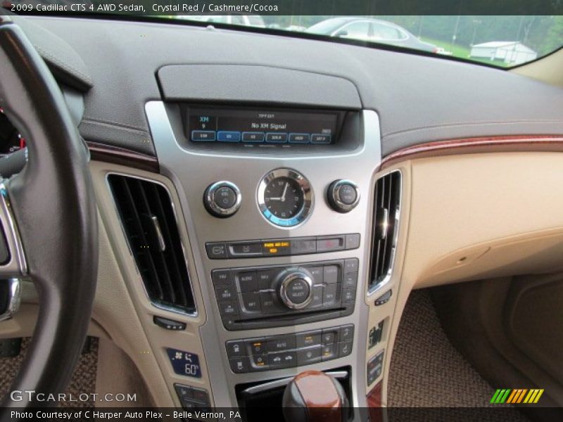 Crystal Red / Cashmere/Cocoa 2009 Cadillac CTS 4 AWD Sedan