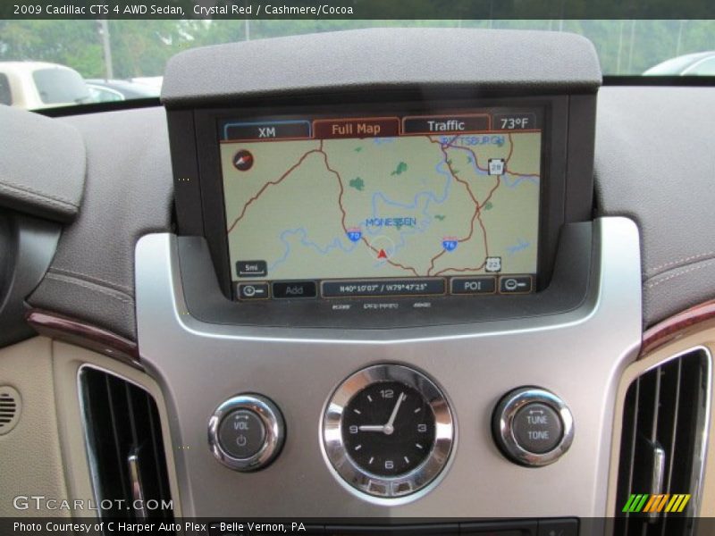 Navigation of 2009 CTS 4 AWD Sedan