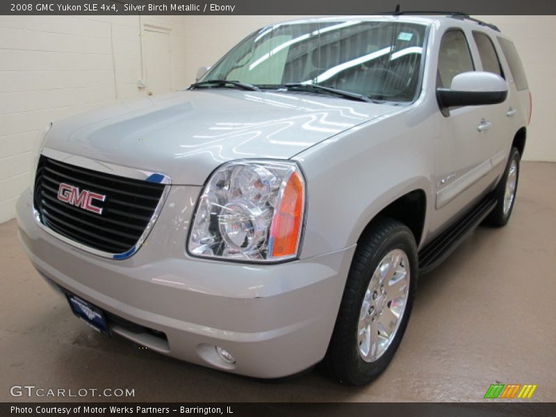 Silver Birch Metallic / Ebony 2008 GMC Yukon SLE 4x4