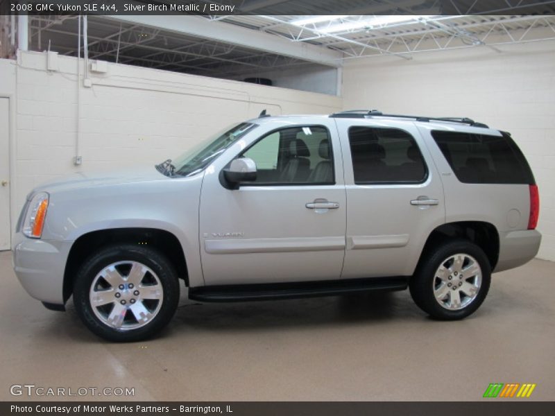 Silver Birch Metallic / Ebony 2008 GMC Yukon SLE 4x4