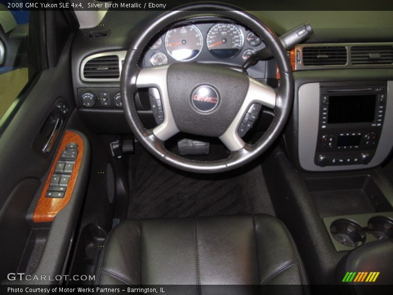 Silver Birch Metallic / Ebony 2008 GMC Yukon SLE 4x4