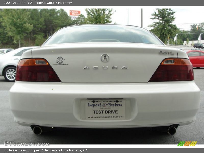 Taffeta White / Parchment 2001 Acura TL 3.2