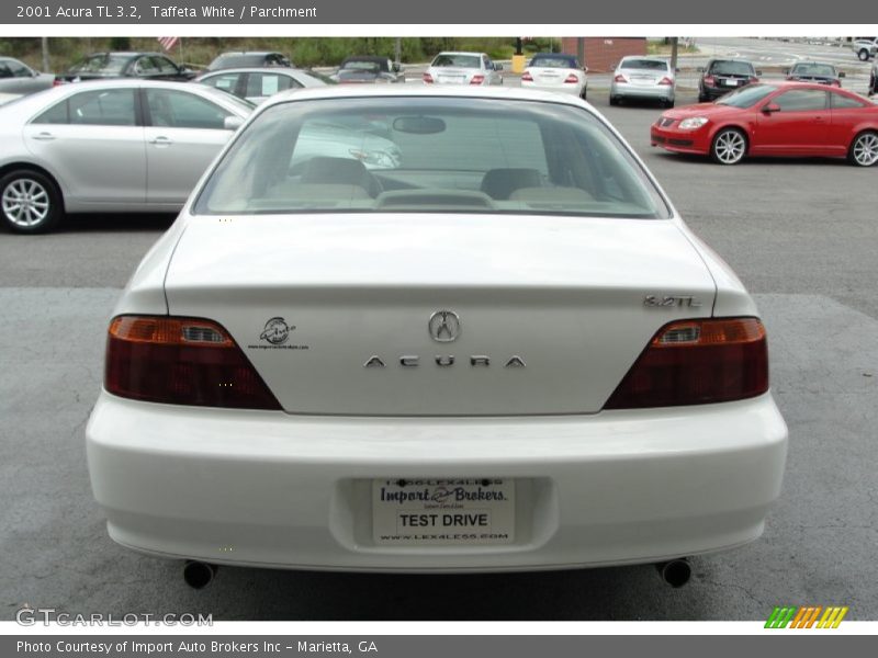Taffeta White / Parchment 2001 Acura TL 3.2