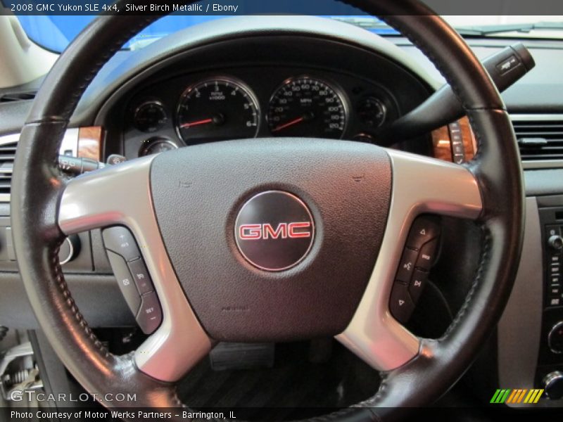 Silver Birch Metallic / Ebony 2008 GMC Yukon SLE 4x4