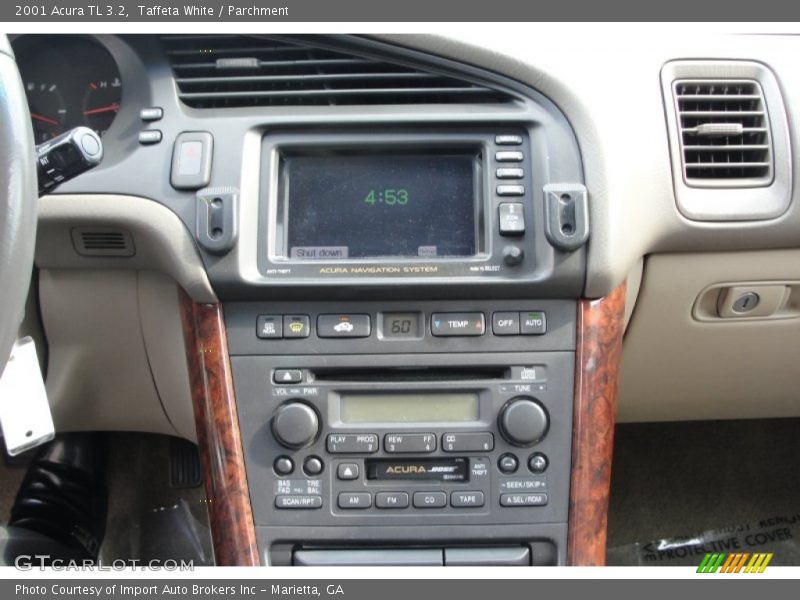 Taffeta White / Parchment 2001 Acura TL 3.2