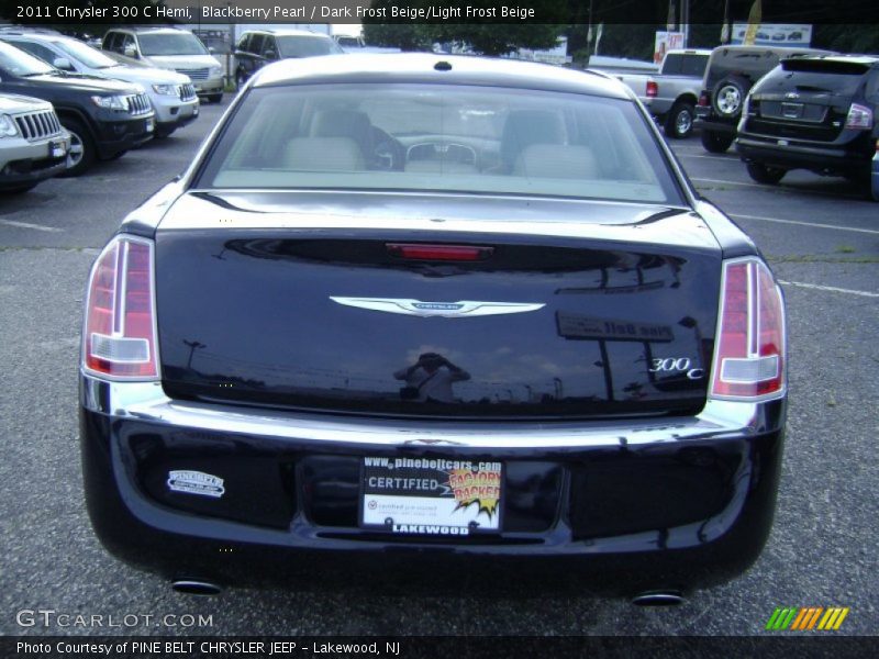 Blackberry Pearl / Dark Frost Beige/Light Frost Beige 2011 Chrysler 300 C Hemi