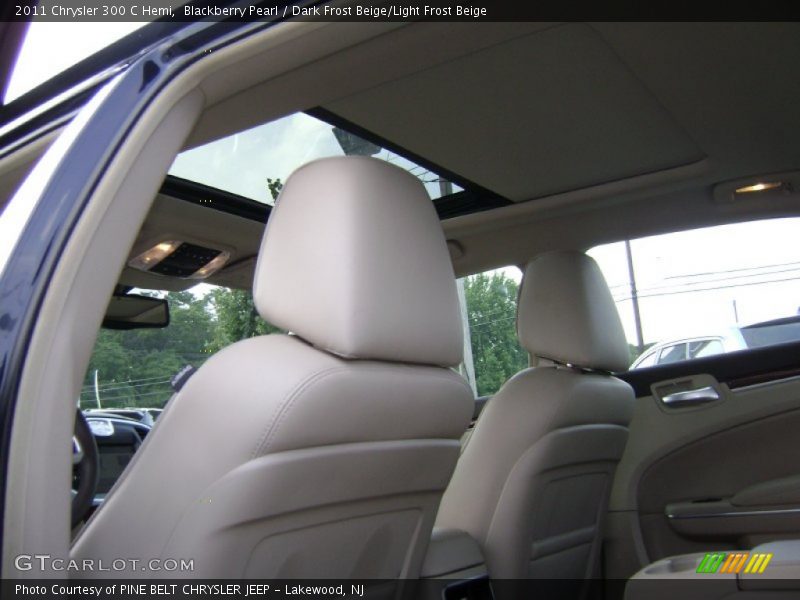 Blackberry Pearl / Dark Frost Beige/Light Frost Beige 2011 Chrysler 300 C Hemi