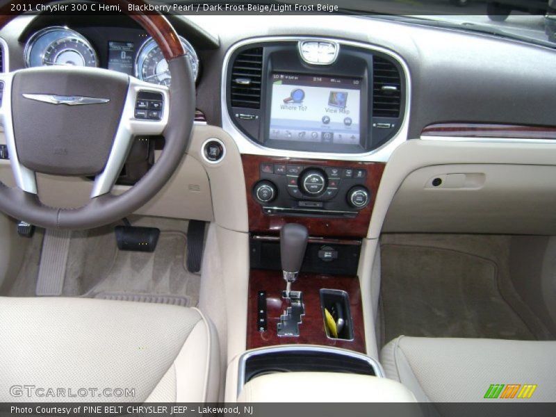 Blackberry Pearl / Dark Frost Beige/Light Frost Beige 2011 Chrysler 300 C Hemi
