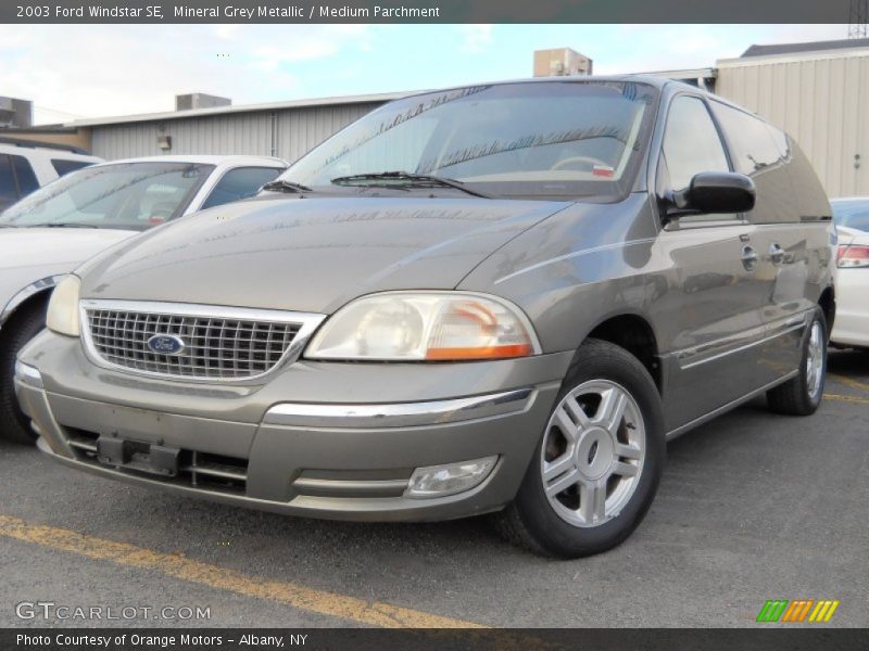Mineral Grey Metallic / Medium Parchment 2003 Ford Windstar SE