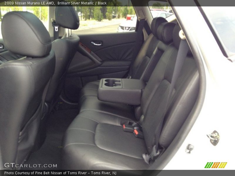 Brilliant Silver Metallic / Black 2009 Nissan Murano LE AWD