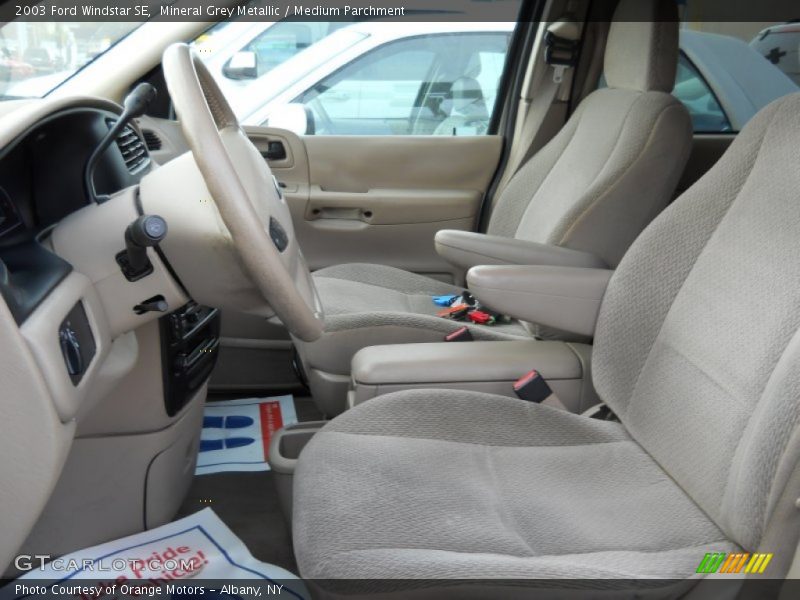 Mineral Grey Metallic / Medium Parchment 2003 Ford Windstar SE