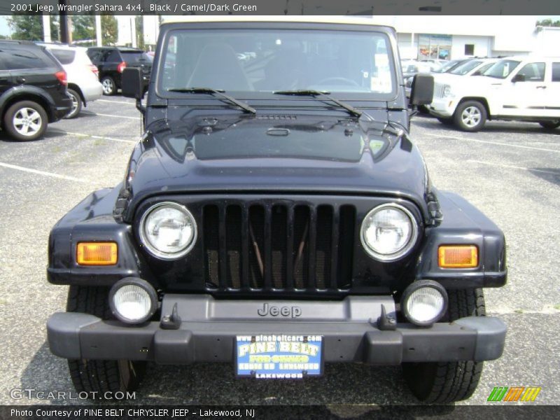 Black / Camel/Dark Green 2001 Jeep Wrangler Sahara 4x4