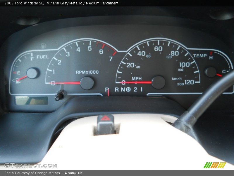 Mineral Grey Metallic / Medium Parchment 2003 Ford Windstar SE