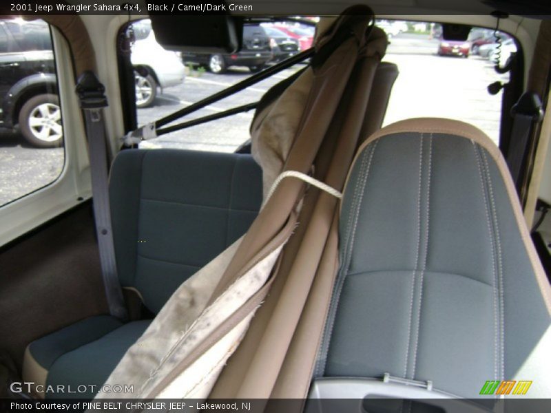 Black / Camel/Dark Green 2001 Jeep Wrangler Sahara 4x4
