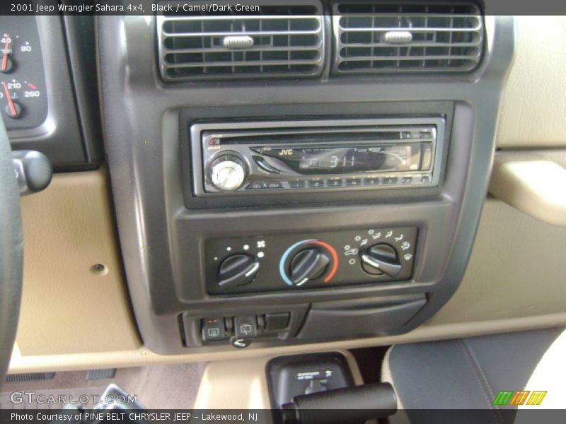 Black / Camel/Dark Green 2001 Jeep Wrangler Sahara 4x4