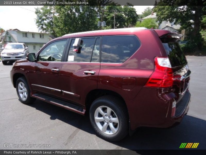Claret Red / Ecru/Auburn Bubinga 2013 Lexus GX 460