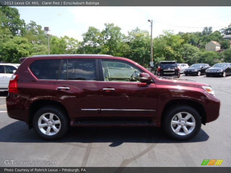 Claret Red / Ecru/Auburn Bubinga 2013 Lexus GX 460