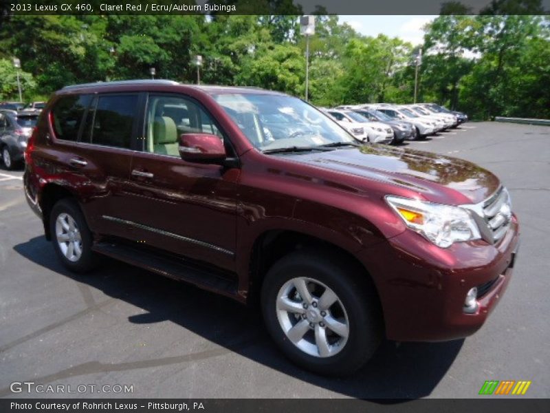Claret Red / Ecru/Auburn Bubinga 2013 Lexus GX 460
