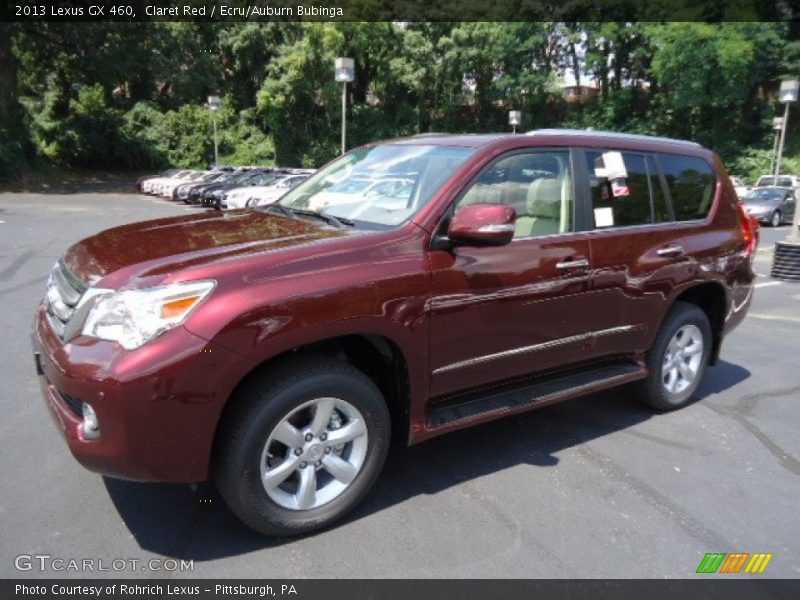Claret Red / Ecru/Auburn Bubinga 2013 Lexus GX 460
