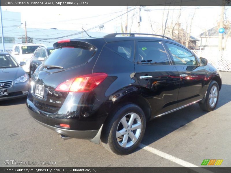 Super Black / Black 2009 Nissan Murano SL AWD