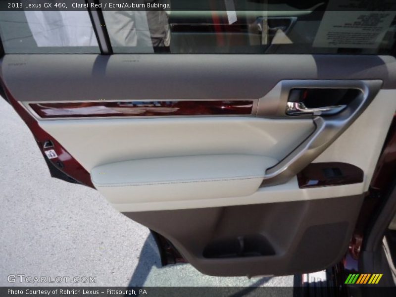 Claret Red / Ecru/Auburn Bubinga 2013 Lexus GX 460