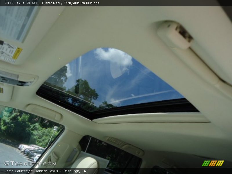 Claret Red / Ecru/Auburn Bubinga 2013 Lexus GX 460