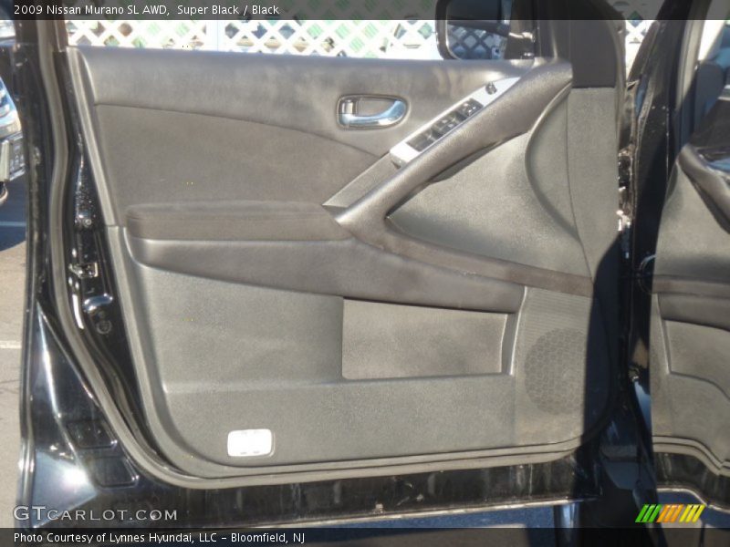 Super Black / Black 2009 Nissan Murano SL AWD
