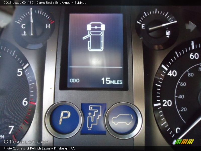 Claret Red / Ecru/Auburn Bubinga 2013 Lexus GX 460