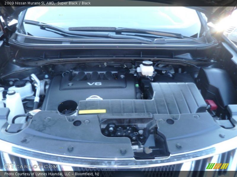 Super Black / Black 2009 Nissan Murano SL AWD