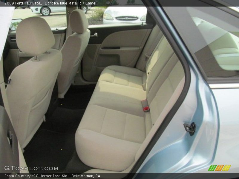 Rear Seat of 2009 Taurus SE