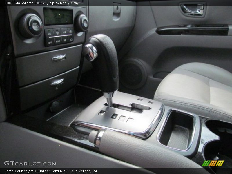 Spicy Red / Gray 2008 Kia Sorento EX 4x4