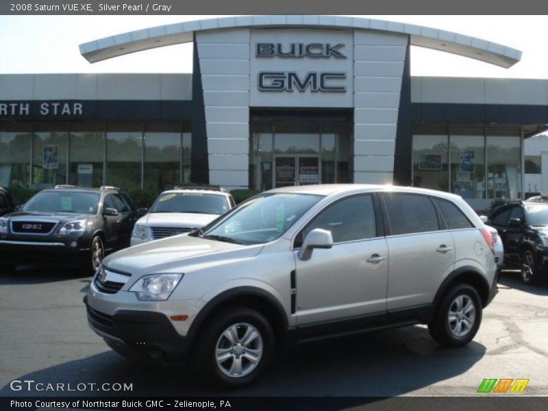 Silver Pearl / Gray 2008 Saturn VUE XE