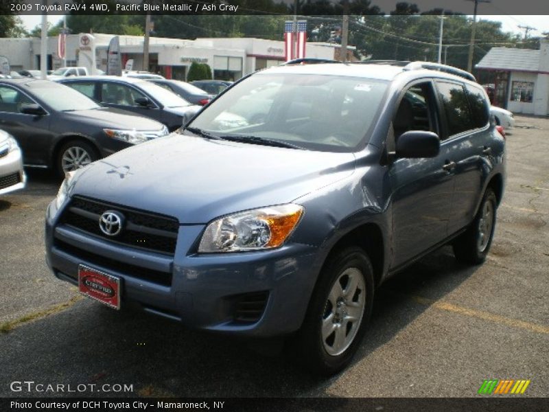 Pacific Blue Metallic / Ash Gray 2009 Toyota RAV4 4WD