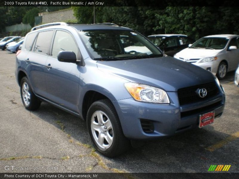 Pacific Blue Metallic / Ash Gray 2009 Toyota RAV4 4WD