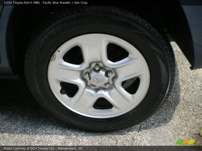 Pacific Blue Metallic / Ash Gray 2009 Toyota RAV4 4WD