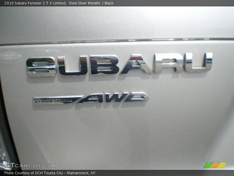 Steel Silver Metallic / Black 2010 Subaru Forester 2.5 X Limited
