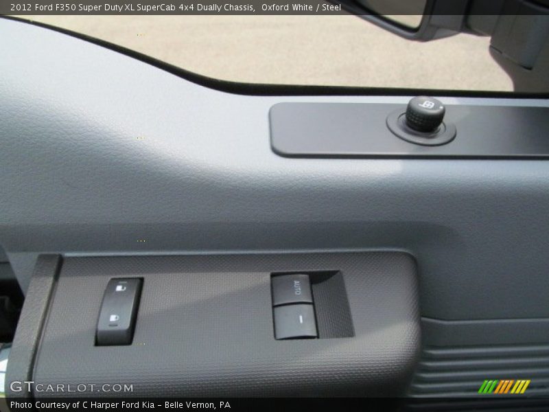 Oxford White / Steel 2012 Ford F350 Super Duty XL SuperCab 4x4 Dually Chassis