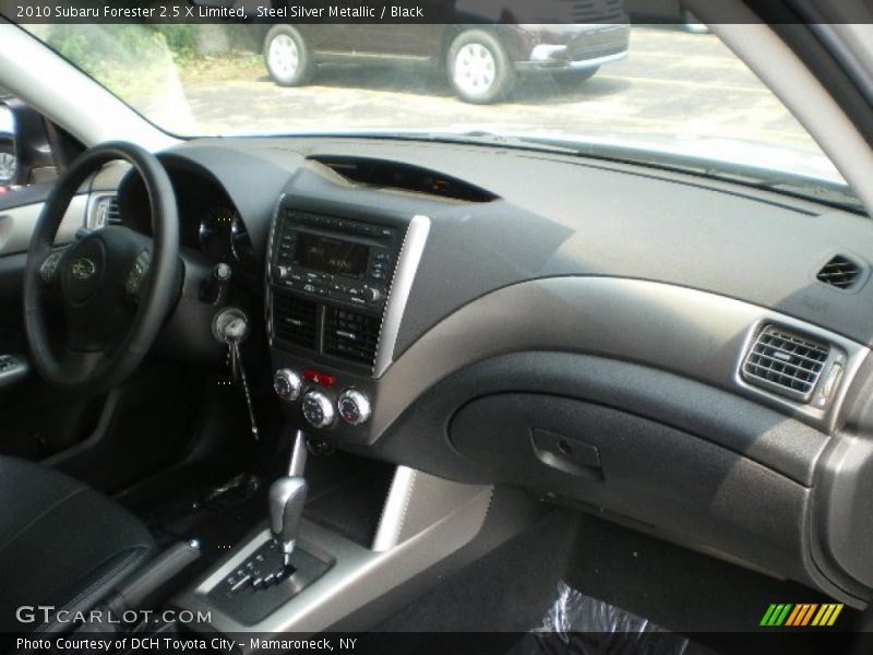 Steel Silver Metallic / Black 2010 Subaru Forester 2.5 X Limited